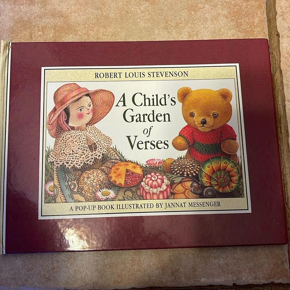 A child’s garden of versus Robert Lewis Stevenson Pop up book.
